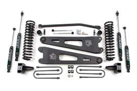 05-07 Ford F-250/F-350 Super Duty 4 Inch Radius Arm Lift Kit Gas With Nitro Shocks Zone Offroad