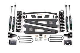11 Ford F-250/F-350 Super Duty 4 Inch Radius Arm Lift Kit Diesel With Overload With Nitro Shocks Zone Offroad