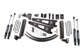 08-10 Ford F-250/F-350 Super Duty 6 Inch Lift Kit Diesel Without Overload With Nitro Shocks Zone Offroad