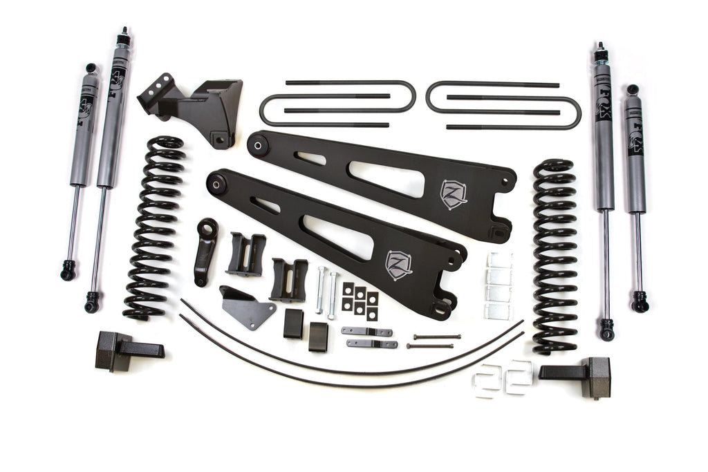 05-07 Ford F-250/F-350 Super Duty 6 Inch Lift Kit Gas Fox Shocks Zone Offroad