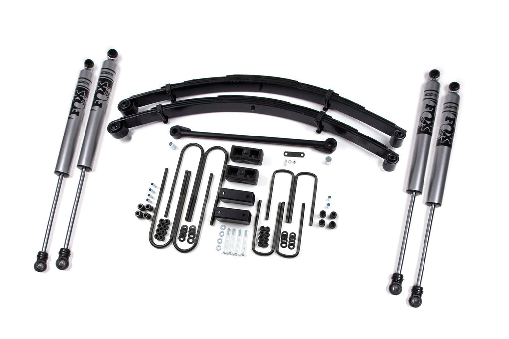 00-05 Ford Excursion 6 Inch Leaf Spring Lift Kit Fox Shocks Zone Offroad