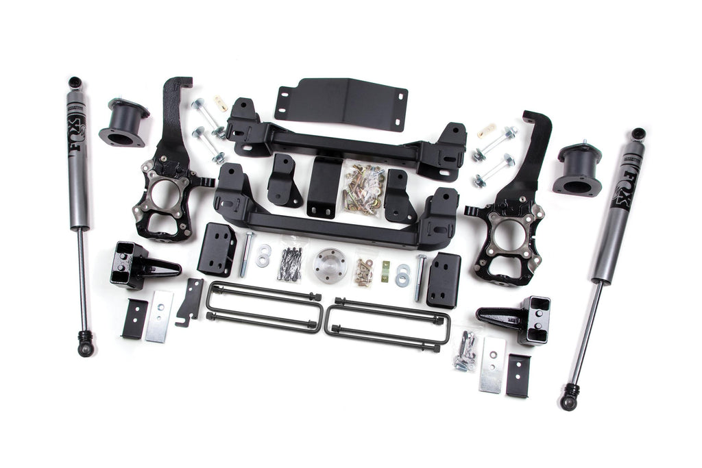 2014 Ford F-150 4 Inch Lift Kit Fox Shocks Zone Offroad