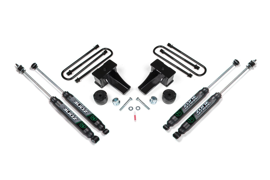 11-16 Ford F-250/F-350 Super Duty 2 Inch Lift Kit With Nitro Shocks Zone Offroad