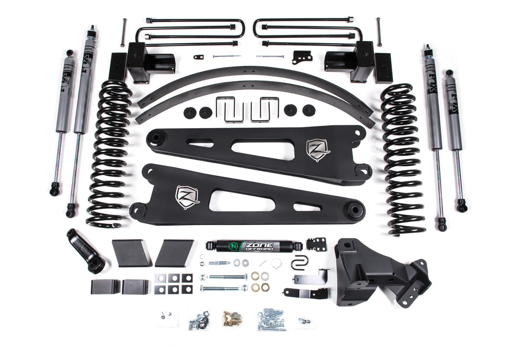 17-19 Ford F-250/350 Super Duty 6 Inch Diesel 2 Leaf Main With Fox Adventure Shocks Zone Offroad