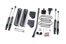 Cargar imagen en el visor de la galería, 05-07 Ford F-250/F-350 Super Duty 4 Inch Lift Kit With Nitro Shocks Zone Offroad