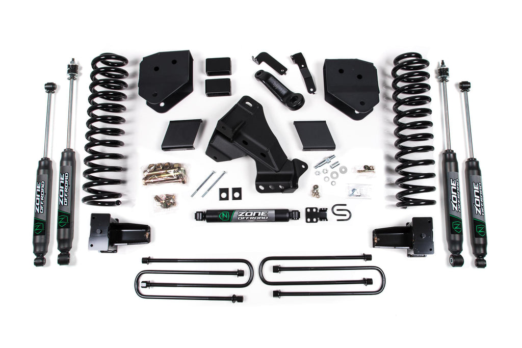 20-22 Ford F-250/F-350 Super Duty 7 Inch Radius Arm Drop Lift Kit Fox Adventure Shocks Gas Zone Offroad
