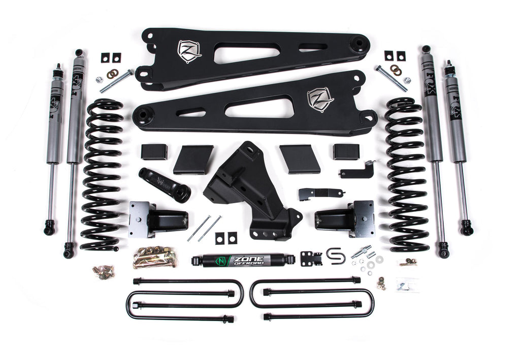 20-22 Ford F-250/F-350 Super Duty 7 Inch Lift Kit Fox Adventure Shocks Diesel Zone Offroad