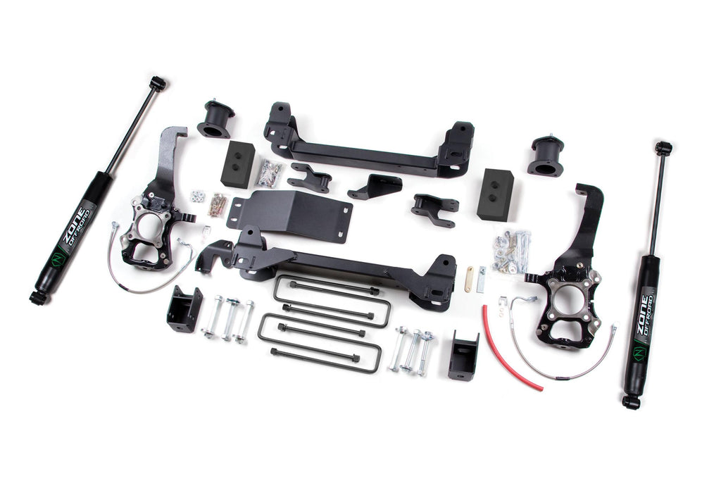 04-08 Ford F-150 4 Inch Lift Kit Fox Shocks Zone Offroad