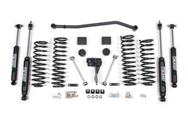 07-15 Jeep Wrangler JK 4 Door 4 Inch Coil Spring Lift Kit With Nitro Shocks Zone Offroad