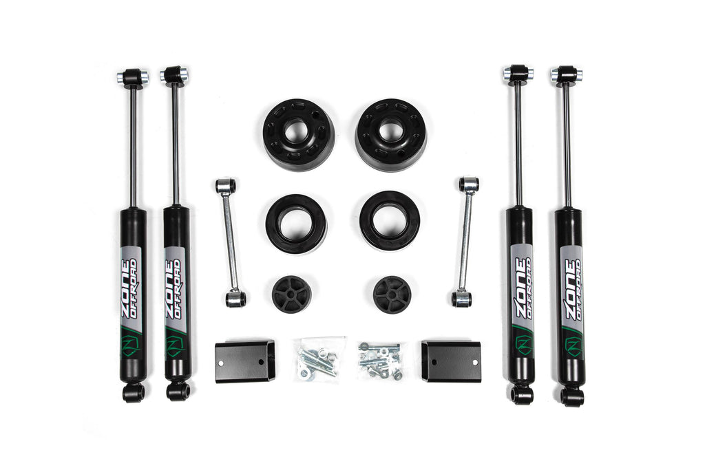 18-24 Jeep Wrangler JL 2 Inch Coil Spring Spacer Lift Kit No Shocks Zone Offroad