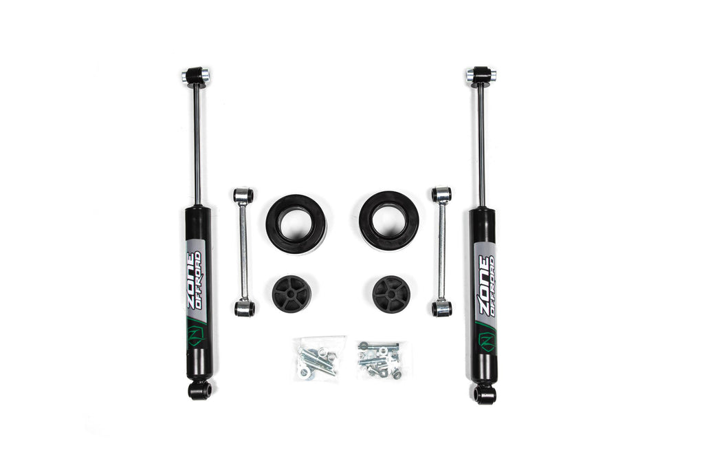 20-22 Jeep Gladiator JT 2 Inch Coil Spring Spacer Leveling Kit With Nitro Shocks Zone Offroad