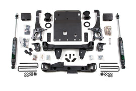 05-15 Toyota Tacoma 6 Inch Front 4 Inch Rear Lift Kit With Nitro Shocks Zone Offroad