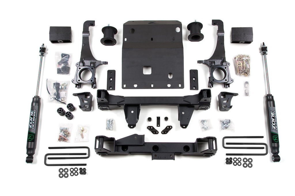 05-15 Toyota Tacoma 4 Inch Front 3 Inch Rear Lift Kit With Nitro Shocks Zone Offroad
