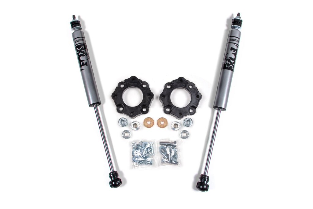 2022-Up  Toyota Tundra 4WD 2 Inch Leveling Kit Fox Adventure Shocks 2.0 Adv Series Rear Zone Offroad