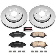 Cargar imagen en el visor de la galería, Power Stop 07-17 Jeep Wrangler Front Z17 Evolution Geomet Coated Brake Kit