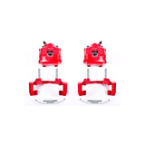 Power Stop 2000 BMW 323Ci Rear Red Calipers w/Brackets - Pair