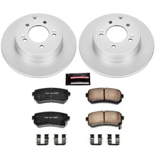 Cargar imagen en el visor de la galería, Power Stop 2015 Hyundai Sonata Rear Z17 Evolution Geomet Coated Brake Kit
