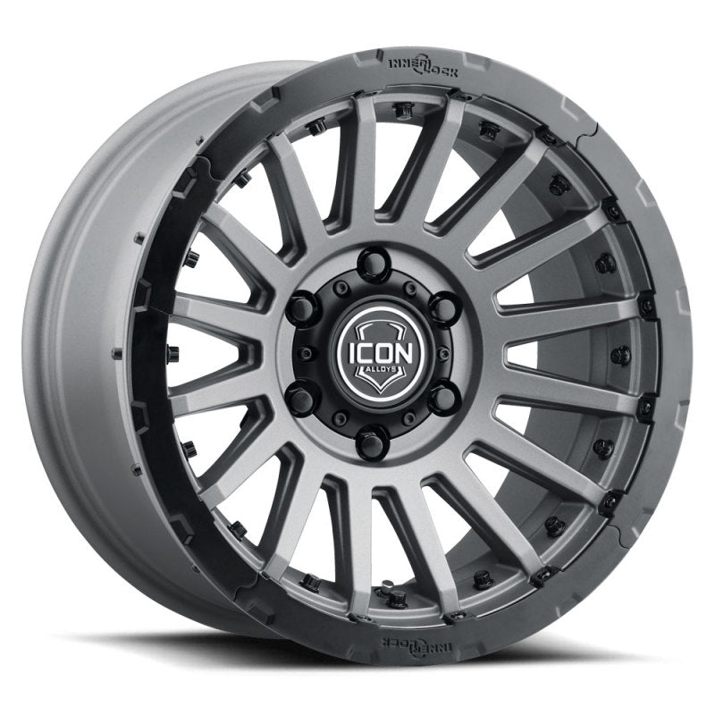 ICON Recon Pro 17x8.5 6x5.5 0mm Offset 4.75in BS Rueda de carbón de 106.1mm de diámetro