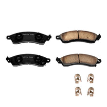 Cargar imagen en el visor de la galería, Power Stop 87-92 Chevrolet Camaro Front Z17 Evolution Ceramic Brake Pads w/Hardware