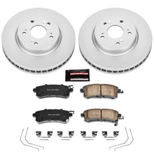 Cargar imagen en el visor de la galería, Power Stop 12-15 Honda Crosstour Front Z17 Evolution Geomet Coated Brake Kit