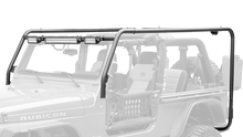Cargar imagen en el visor de la galería, Body Armor 4x4 07-18 Jeep Wrangler JK 2/4dr Kit de marco delantero/trasero para portaequipajes de techo