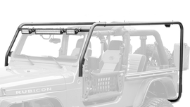 Body Armor 4x4 07-18 Jeep Wrangler JK 2/4dr Roof Rack Front/Rear Frame Kit