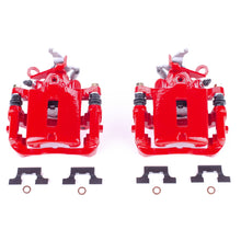 Cargar imagen en el visor de la galería, Power Stop 03-05 Jaguar S-Type Rear Red Calipers w/Brackets - Pair