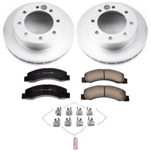 Cargar imagen en el visor de la galería, Power Stop 1999 Ford F-250 Super Duty Front Z17 Evolution Geomet Coated Brake Kit