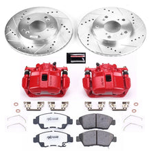 Cargar imagen en el visor de la galería, Power Stop 13-15 Acura ILX Front Z26 Street Warrior Brake Kit w/Calipers