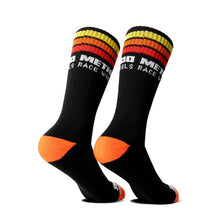 Cargar imagen en el visor de la galería, Method Classic Stripes Logo Performance Socks - Black