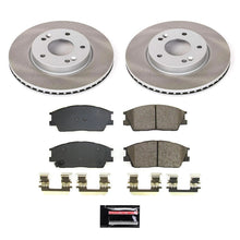 Cargar imagen en el visor de la galería, Power Stop 20-23 Kia Soul Front Semi-Coated Rotor Kit