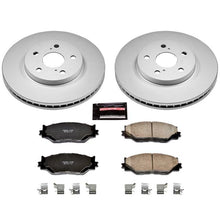 Cargar imagen en el visor de la galería, Power Stop 06-15 Lexus IS250 Front Z17 Evolution Geomet Coated Brake Kit