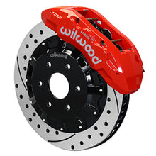 Cargar imagen en el visor de la galería, Wilwood 16-18 Chevrolet Silverado 1500 LS TX6R Big Brake Truck Front Brake Kit w/ Red Caliper
