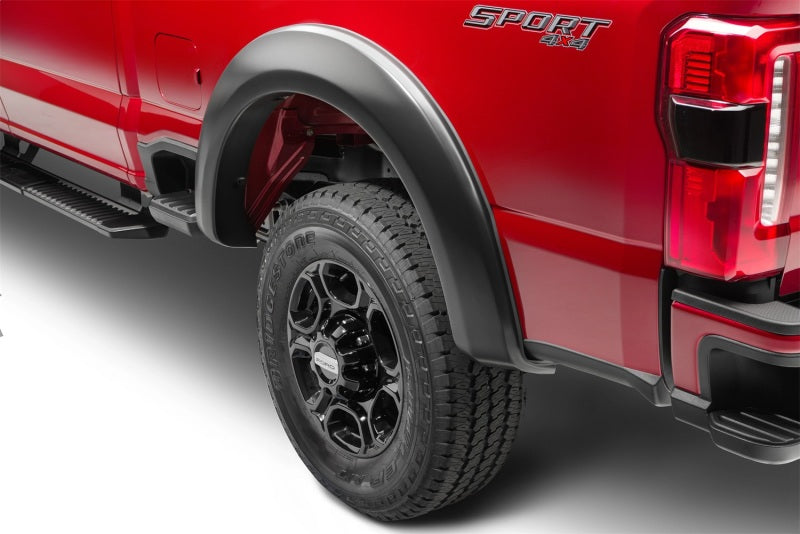 Bushwacker 23-24 Ford F-250/350 SuperDuty Extend-A-Fender Style Flares 2 piezas traseras - Negro