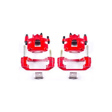 Load image into Gallery viewer, Power Stop 94-98 Ford Mustang Front Red Calipers w/Brackets - Pair