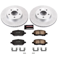 Cargar imagen en el visor de la galería, Power Stop 07-10 Chevrolet Cobalt Front Z17 Evolution Geomet Coated Brake Kit