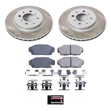 Cargar imagen en el visor de la galería, Power Stop 90-93 Honda Civic Front Semi-Coated Rotor Kit