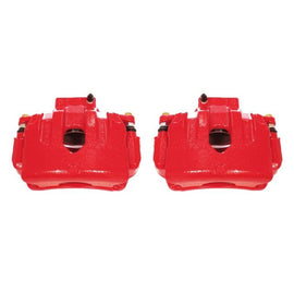 Power Stop 10-16 Hyundai Genesis Coupe Front Red Calipers w/Brackets - Pair