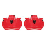 Power Stop 10-16 Hyundai Genesis Coupe Front Red Calipers w/Brackets - Pair