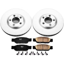 Cargar imagen en el visor de la galería, Power Stop 03-04 Jaguar S-Type Front Z17 Evolution Geomet Coated Brake Kit