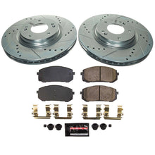 Cargar imagen en el visor de la galería, Power Stop 2024 Hyundai Elantra Front Z23 Evolution Brake Kit