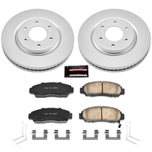 Cargar imagen en el visor de la galería, Power Stop 12-15 Nissan Armada Front Z17 Evolution Geomet Coated Brake Kit