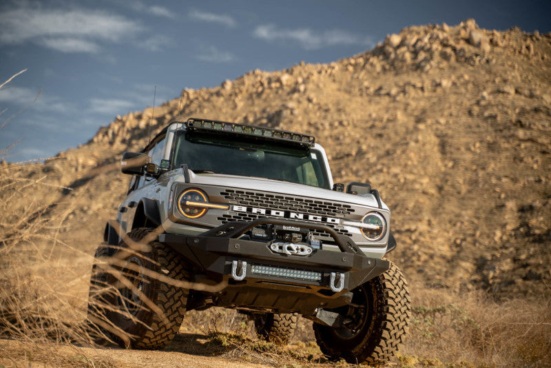 DV8 Offroad Ford Bronco 2021 Soportes colgantes para módulo de luz doble con pilar A
