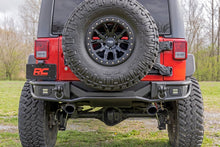 Load image into Gallery viewer, Rough Country Tubular Rear Bumper| 10649 | 2007 - 2018 Jeep Wrangler JK