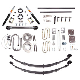 All Pro Off Road SAS Kit 4.0 Inch Front Long Travel Springs | 1986 - 1995 Toyota Hilux Pickup & 4RunnerSolid Axle Swap