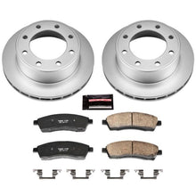 Cargar imagen en el visor de la galería, Power Stop 00-05 Ford Excursion Rear Z17 Evolution Geomet Coated Brake Kit