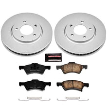Cargar imagen en el visor de la galería, Power Stop 01-07 Chrysler Town &amp; Country Front Z17 Evolution Geomet Coated Brake Kit