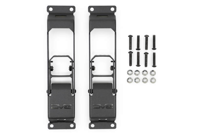 DV8 Offroad 07-23 Jeep Gladiator/Wrangler JT/JK/JL Escalón montado en bisagra