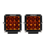 Rigid Industries D-XL Pro Spot Lens - Amber (Pair)
