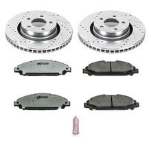 Cargar imagen en el visor de la galería, Power Stop 15-19 Ford Mustang Front Z26 Street Warrior Brake Kit